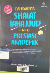Image of Dahsyatnya Shalat Tahajud untuk Prestasi Akademik