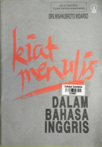 Image of Kiat Menulis dalam Bahasa Inggris