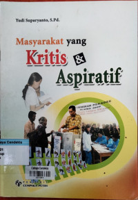Image of Masyarakat yang Kritis & Aspiratif
