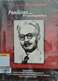 Image of Pemikiran dan Perjuangannya : Ki Sarmidi Mangunsarkoro