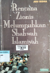 Image of Rencana Zionis Melumpuhkan Shahwah Islamiyah