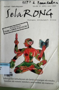 Image of Selarong : Dialogis, Artikulatif, Kritis : Jurnal Kebudayaan