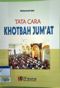 Image of Tata Cara Khotbah Jum'at